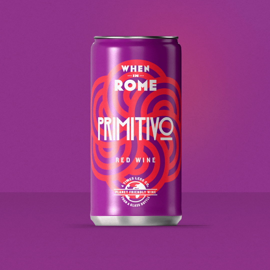 Primitivo - 12 x 187ml can (case)